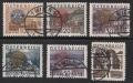 518 - 523, Intern. Rotary-Kongreß, zeitgerecht entwertet mit OT-Stempel, ATTEST Soecknick "echt und einwandfrei", selten