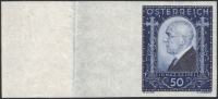 Österreich, 1932, ANK Nr. 544 U, MICHEL Nr. 544 U, 50 ( + 50 ) Groschen, Tod von 