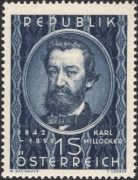 Österreich, 1949, ANK Nr. 959, MICHEL Nr. 947, 50. Todestag von Karl Millöcker, postfrisch, DB STI311