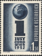 Österreich, 1952, ANK Nr. 990, MICHEL Nr. 974, JUSY-Camp Wien 1952, postfrisch, DB STI311
