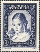Österreich, 1952, ANK Nr. 993, MICHEL Nr. 976, Internationale Kinderkorrespondenz, postfrisch, DB STI311
