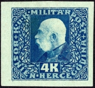 Österreich, K.u.K. Militärpost Bosnien-Herzegowina, ANK Nr. 115 PU, MICHEL Nr. 115 PU, Freimarkenausgabe 1916 