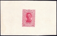 Österreich, K.u.K. Militärpost Bosnien-Herzegowina, ANK Nr. 146 P, MICHEL Nr. 146 P, Wohltätigkeitsmarken-Ausgabe 1918 