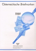Österreich, Jahreszusammenstellung der Österreichischen Post Nr. 10, Jahr 1989