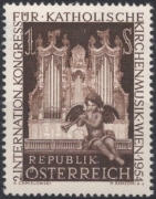 ANK Nr. 1017, Michel Nr. 1008, Internationaler Kongreß für Kath. Kirchenmusik, postfrisch