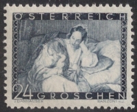 Österreich, 1935, ANK Nr. 597, MICHEL Nr. 597, Muttertag 1935, postfrisch, DB D498