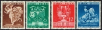 Michel Nr. 768 - 771, ANK Nr. 768 - 771, Wiener Frühjahrsmesse 1941, postfrisch