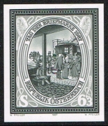 Schwarzdruck, Tag der Briefmarke 1987, postfrisch