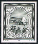 Schwarzdruck, Tag der Briefmarke 1989, postfrisch