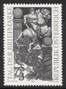 Schwarzdruck, Tag der Briefmarke 1993, postfrisch