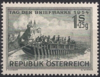 ANK Nr. 1019, Michel Nr. 1010, Tag der Briefmarke 1954, postfrisch