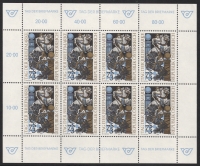 ANK Nr. 2128, Michel Nr. 2097, Tag der Briefmarke 1993 im Kleinbogen, postfrisch