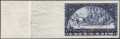 Österreich, 1933, ANK Nr. 555 U, MICHEL Nr. 555 U, WIPA Marke auf gewöhnlichem Papier, UNGEZÄHNT, Randstück vom linken Bogenrand, ATTEST Soecknick 