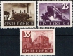 Österreich, 1937, ANK Nr. 646 - 648, MICHEL Nr. 646 - 648, 100 Jahre Österreichische Eisenbahn, postfrisch