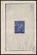 Deutsches Reich, Ostmark ( Österreich im 3. Reich ), 1943, Nr. 852 P U, Reichsarbeitsdienst, 6+14 Pfg. als ungezähnter Einzelabzug im Kleinbogenformat in der Farbe dunkelblau, postfrisch, ATTEST Ludin "echt und einwandfrei"