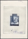 Österreich, 1952, WIEDERAUFBAU III, Steinmetz - NICHT VERAUSGABTE BRIEFMARKE - 3. Phase vom 23. April 1952 in dunkelblau, postfrisch, ATTEST Soecknick "echt und einwandfrei", DB VF2437